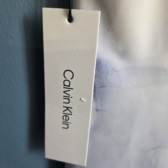 NWT Calvin Klein A Line Scuba Sleeveless Dress - Picture 9 of 11